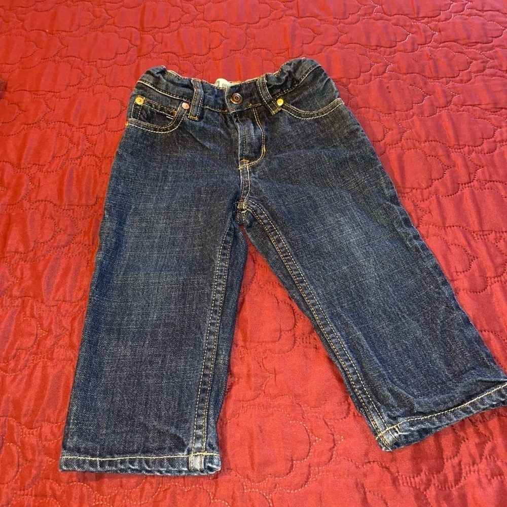 GAP Blue Denim Jeans with Relaxed Fit